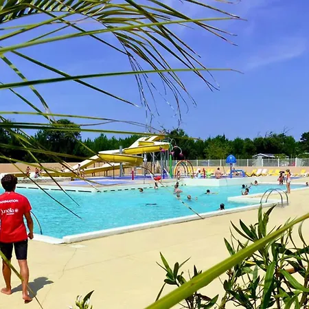 Campeggio Mobil-home 5 pers climatisé - Plage et forêt - Camping Les Oyats Seignosse