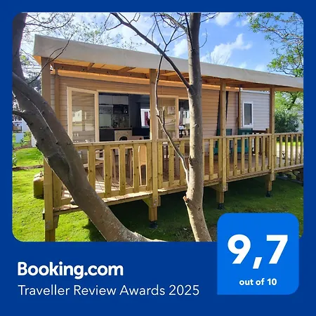Campsite Mobil-home 5 Pers Climatise - Et Foret - Les Oyats *