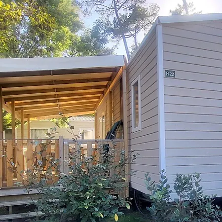 Mobil-home 5 pers climatisé - Plage et forêt - Camping Les Oyats Seignosse