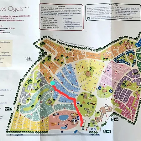 Campeggio Mobil-home 5 pers climatisé - Plage et forêt - Camping Les Oyats Seignosse