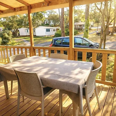 Mobil-home 5 Pers Climatisé - Et Forêt - Les Oyats Camping *