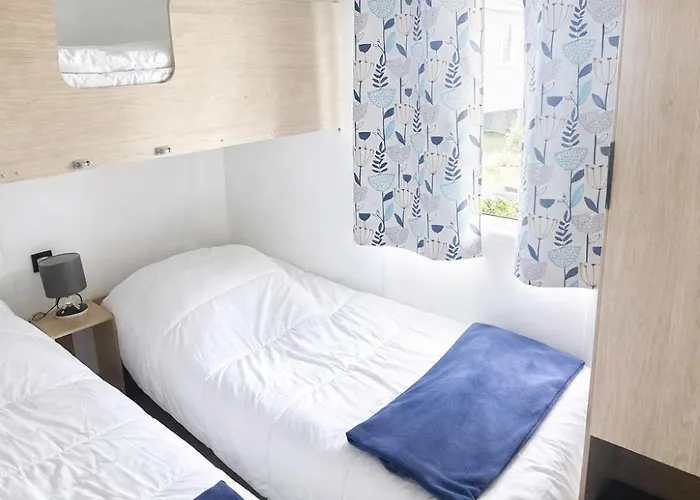 Mobil-home Cosy Climatise 5 Pers - Terrasse Couverte - Des Casernes A 800m Κάμπινγκ *